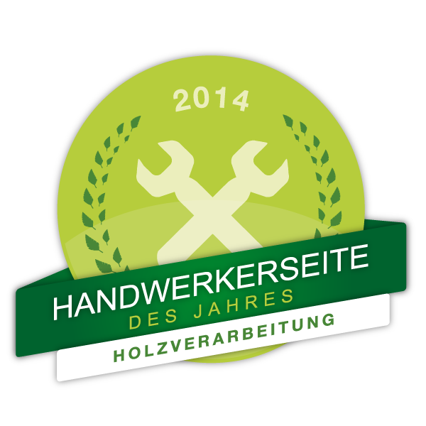 Handwerkerseite des Jahres 2014 - Holzverarbeitung