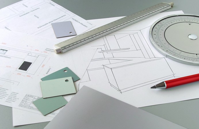 Zirkel und Plan